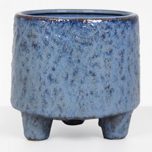 15.211 Pot op voet living blauw 11.2 cm Studio