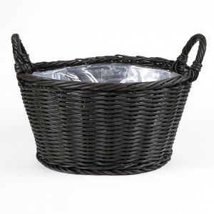 Pot Paula donkerbruin Studio White